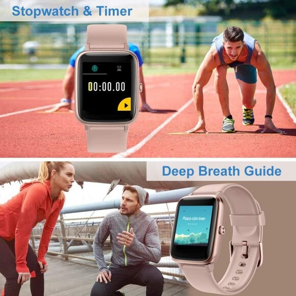 NEW Smart Watch Fitness, Heart, & Sleep Tracker - Picture 8 of 16